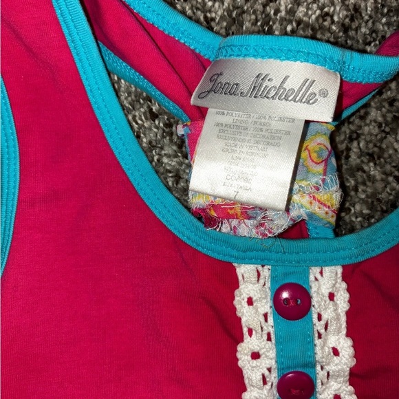 Jona Michelle girls 7 Sundress Summer tank top dress
Floral boho chic - Picture 2 of 3